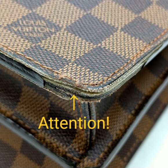 Louis Vuitton LV Business Bag N53315 Altona PM Brown Damier - Picture 6 of 9